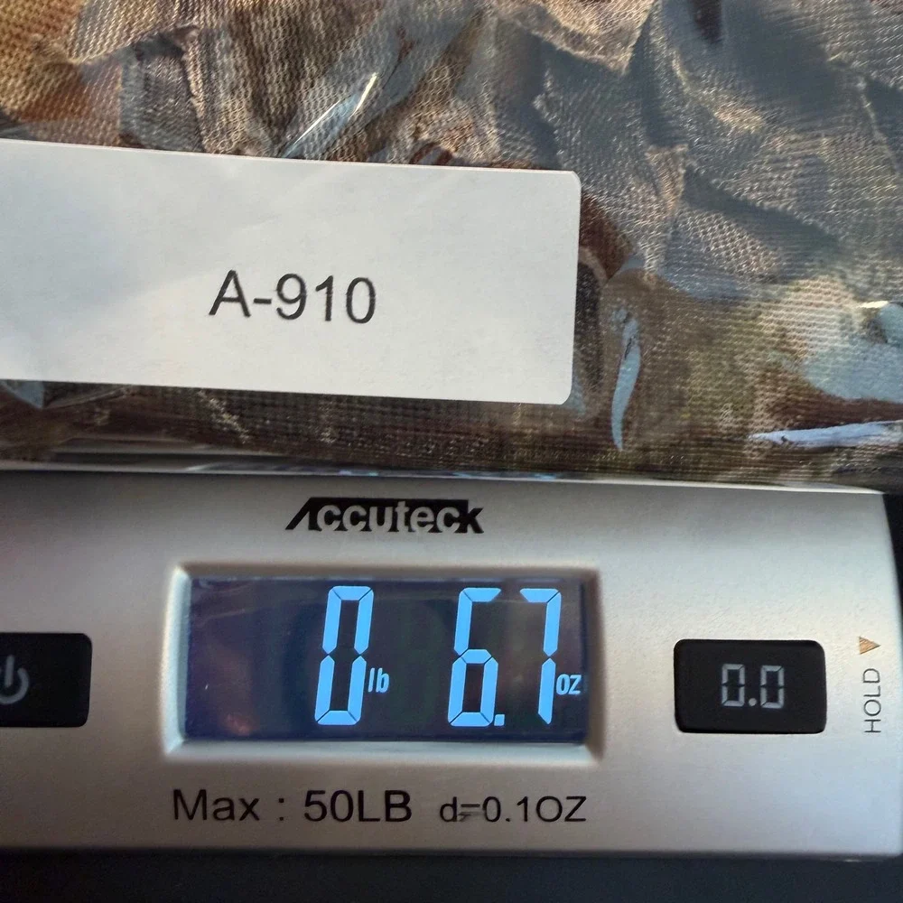 Underbrush Ghillie Jacket Mens L/XL Camo Mossy Oak Break Up 3D Leafy Mesh